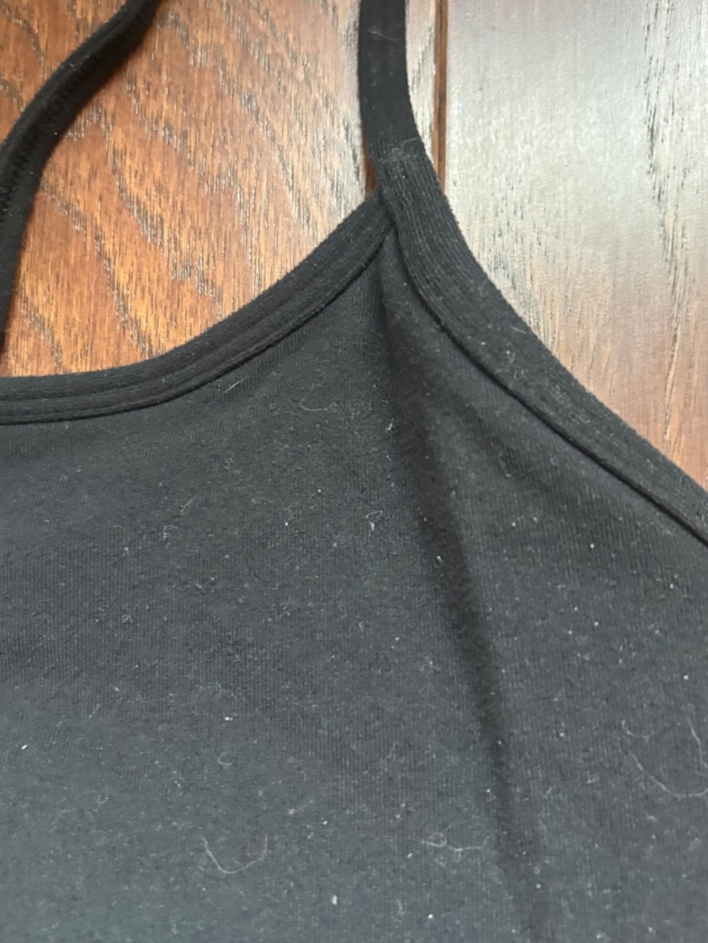 Lululemon Power Y Tank No Pads 4 black yoga climb run lift Pilates pickleball - Picture 8 of 11